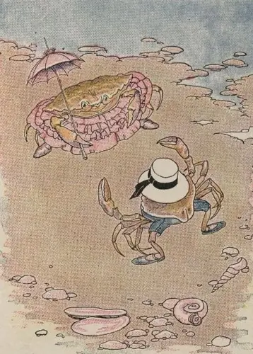 THE YOUNG CRAB AND HIS MOTHER