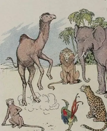THE MONKEY AND THE CAMEL